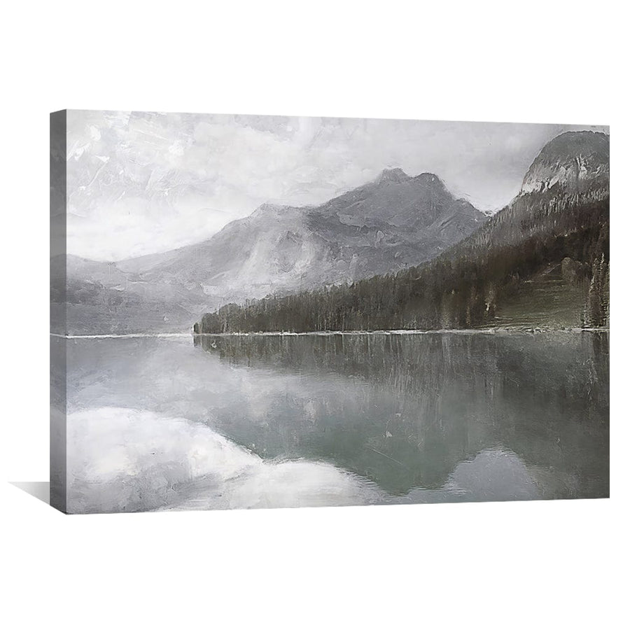 Wild Mountains Canvas Art Clock Canvas