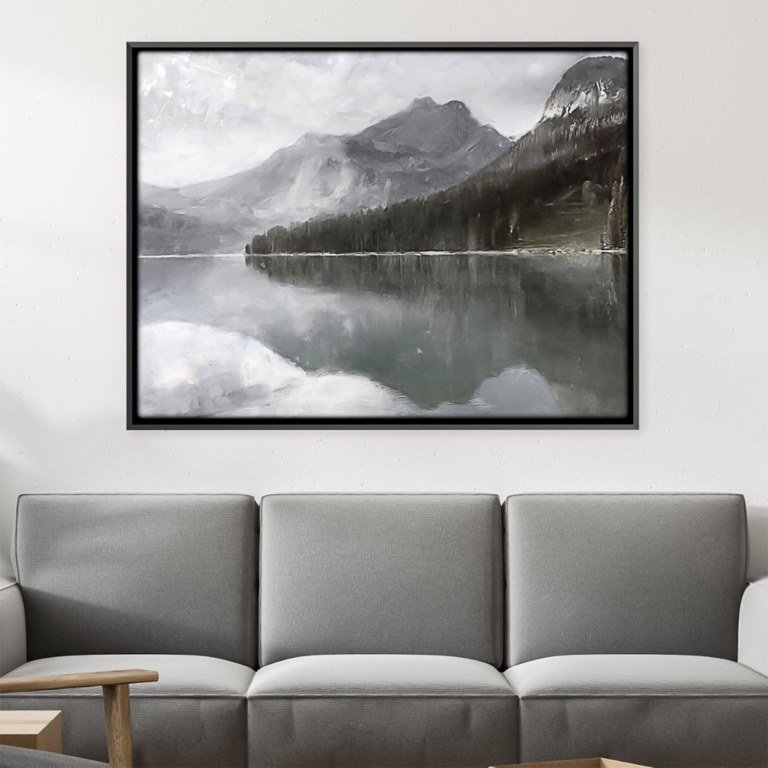Wild Mountains Canvas Art Clock Canvas