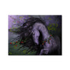 Wild Rose Canvas Art Clock Canvas