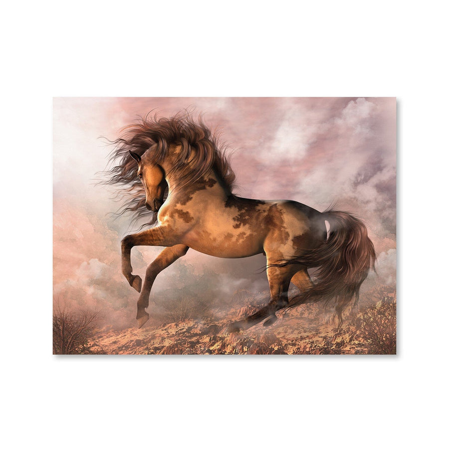 Wild Spirit Canvas Art Clock Canvas