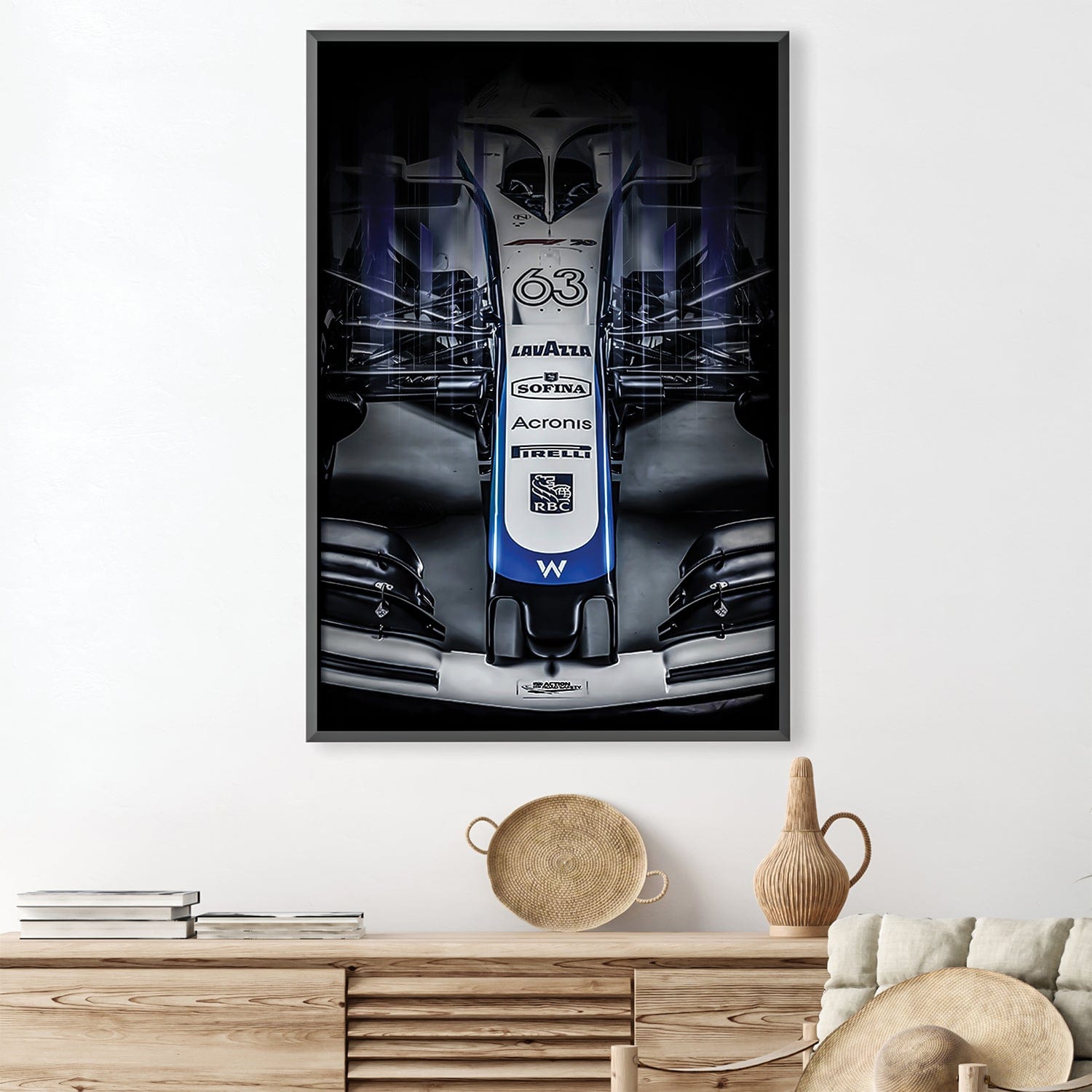 Williams-F1-Blue-2 Canvas product thumbnail