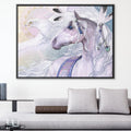 Winter Solstice Canvas Art Clock Canvas