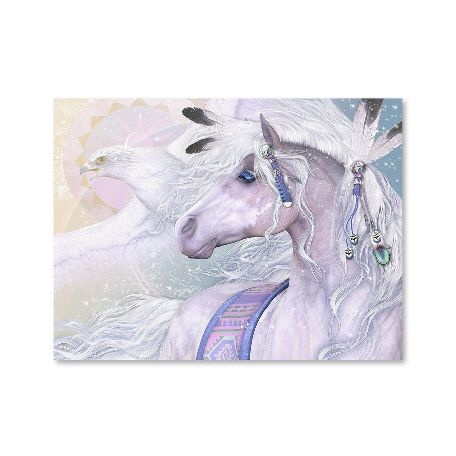 Winter Solstice Canvas Art Clock Canvas