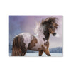 Winters Heart Canvas Art Clock Canvas