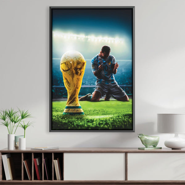 World Cup Goals Canvas Art Clock Canvas