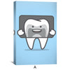 Xray Tooth Canvas Art Clock Canvas