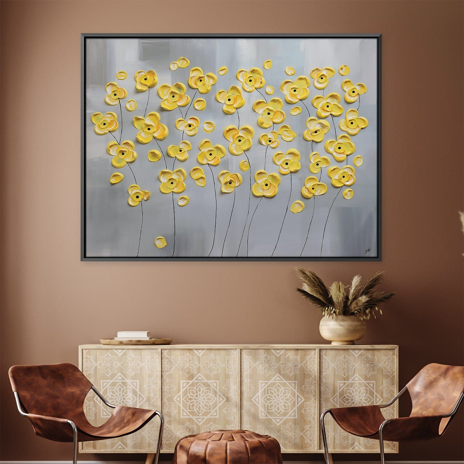 Yellow Flowers Canvas product thumbnail