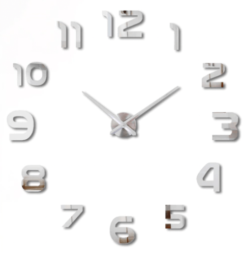 Yorkwell - Silver Clock Silver Clock Canvas